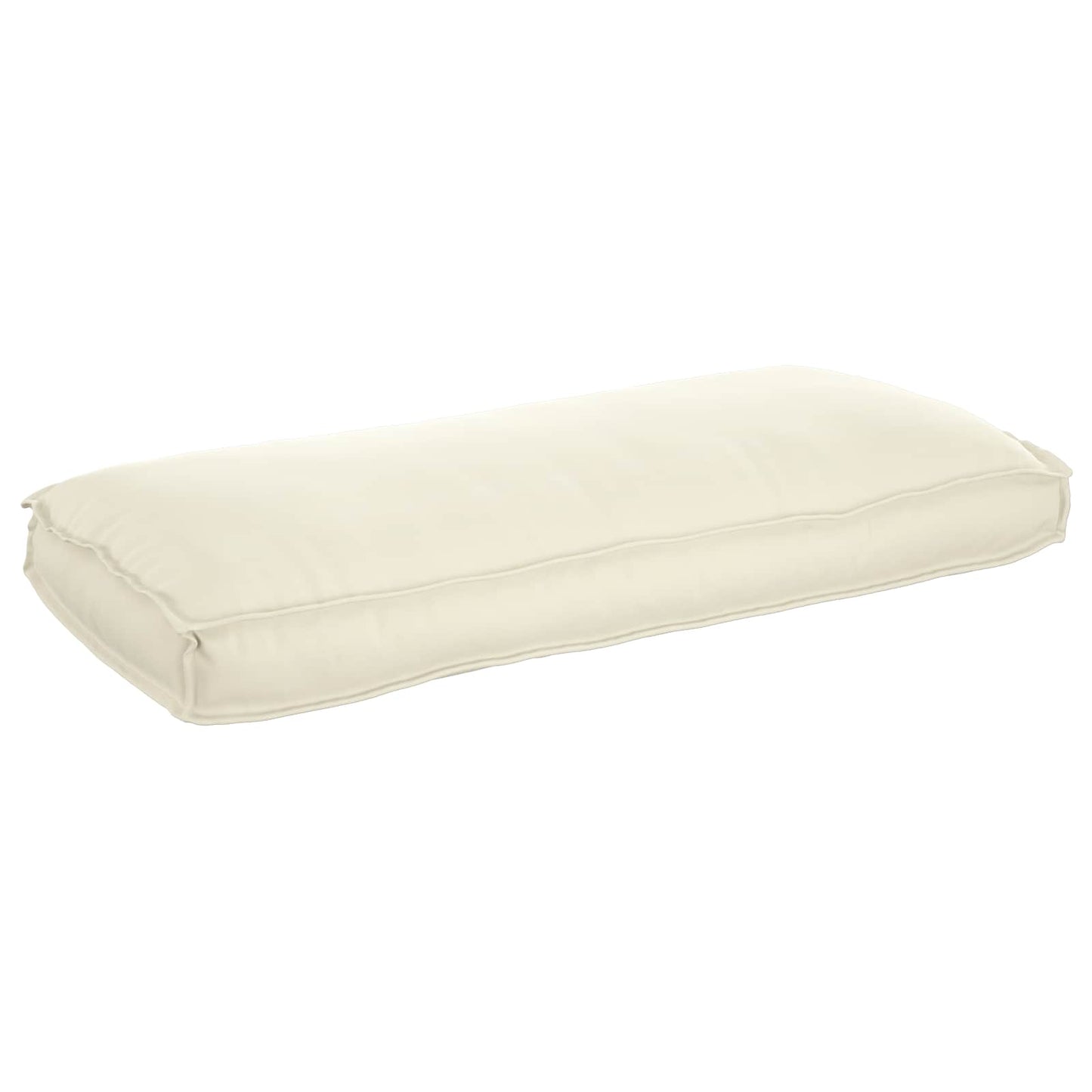 Kussen Crème 120 x 50 x 12 cm Oxford Stof