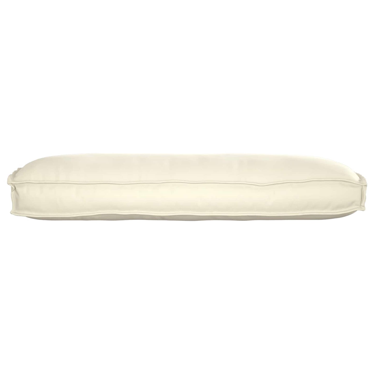 Kussen Crème 120 x 50 x 12 cm Oxford Stof