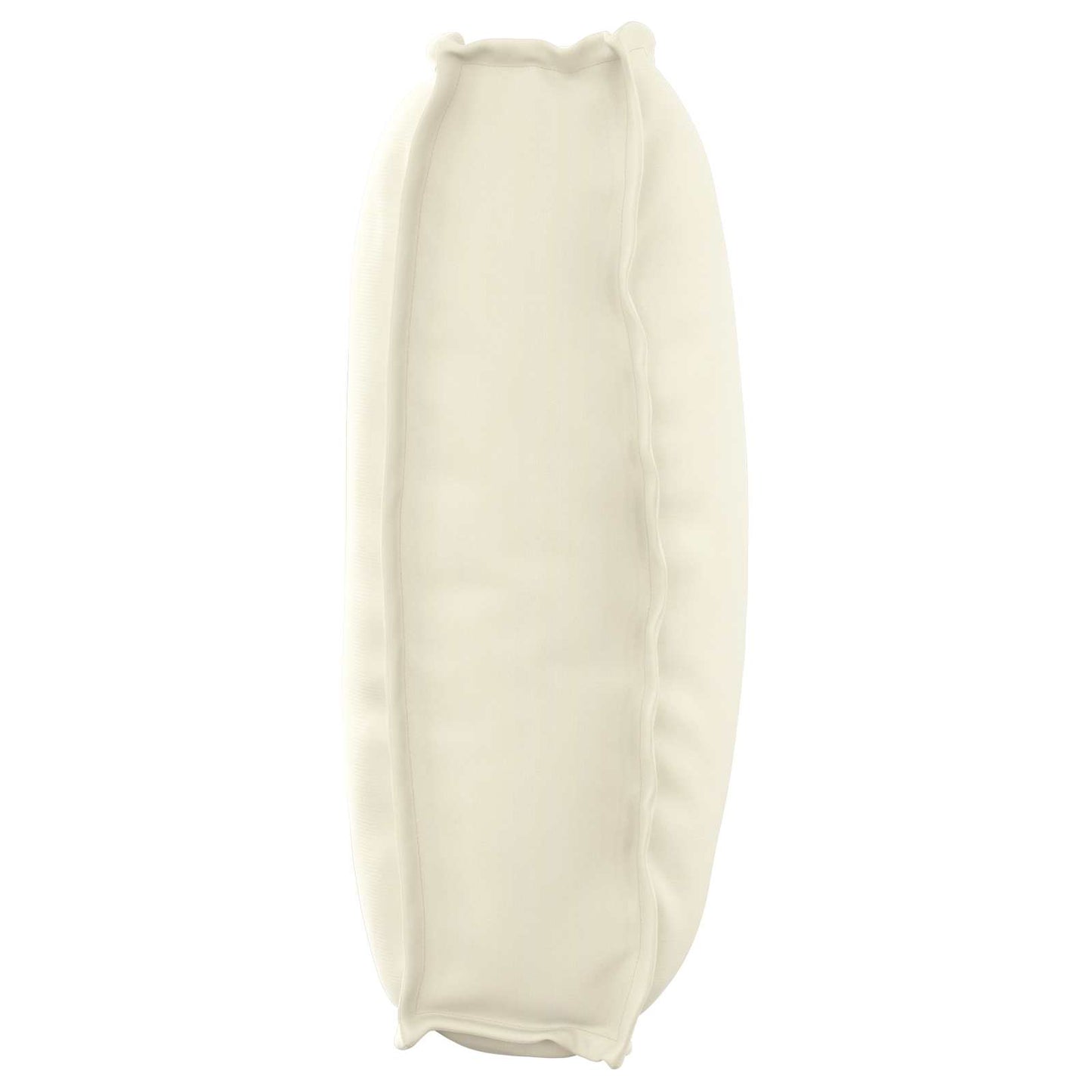 Kussen Crème 120 x 50 x 12 cm Oxford Stof