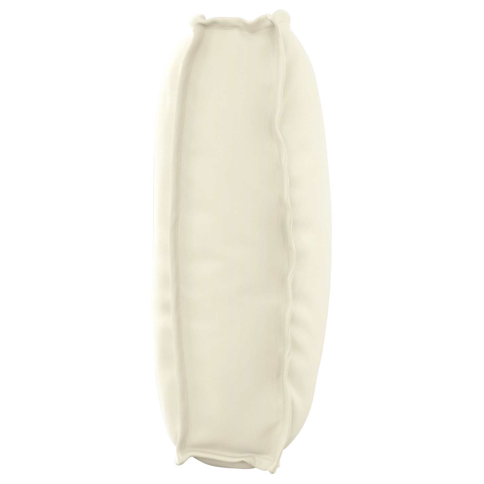 Kussen Crème 120 x 50 x 12 cm Oxford Stof