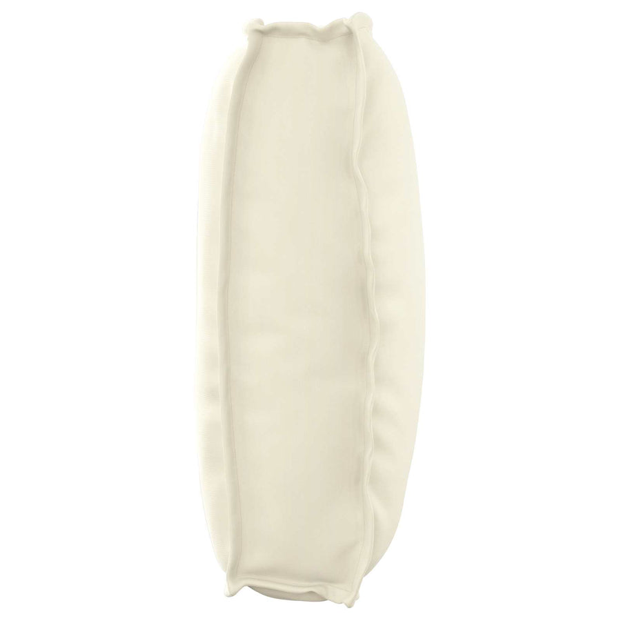 Kussen Crème 120 x 50 x 12 cm Oxford Stof