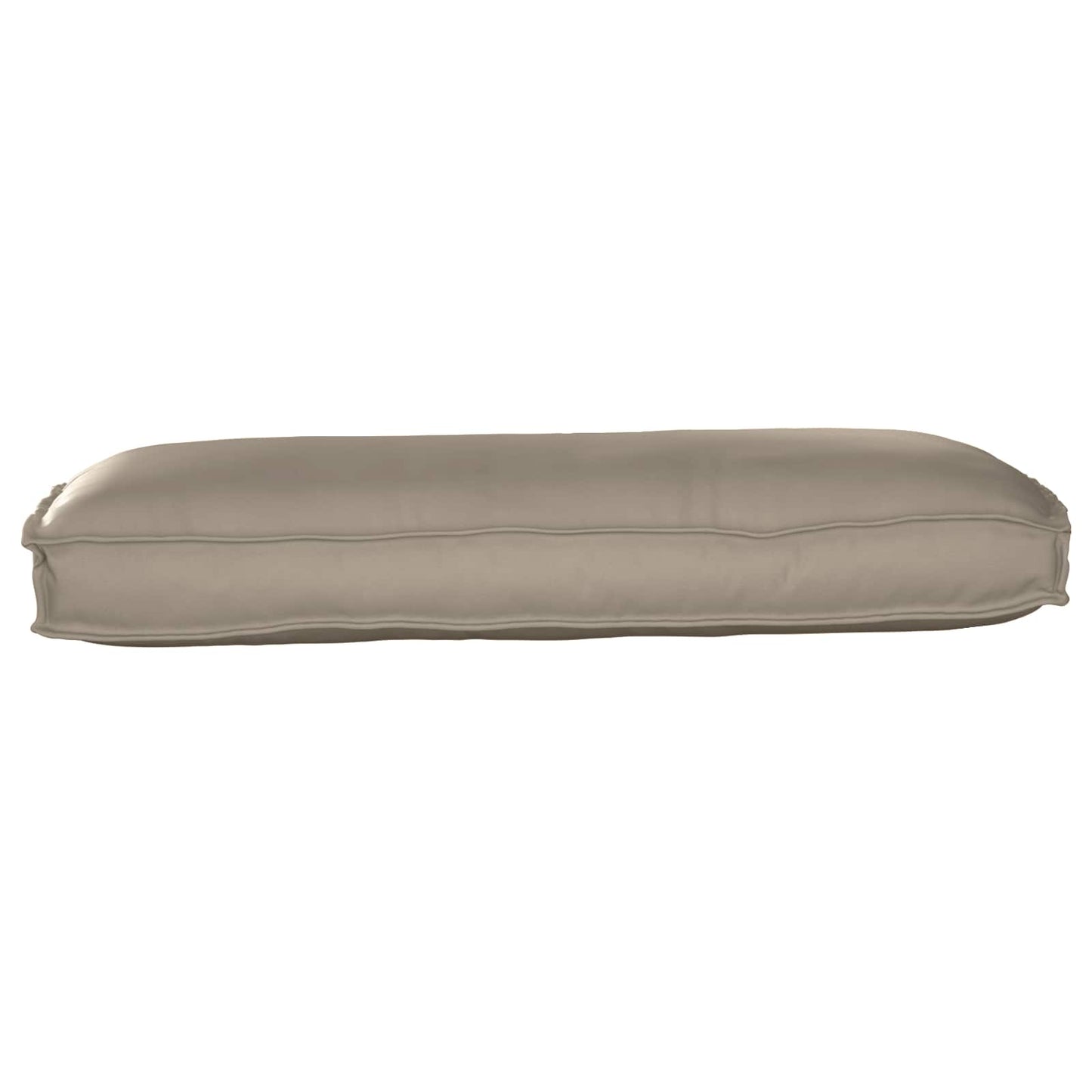 Kussen Taupe 120 x 50 x 12 cm Oxford Stof
