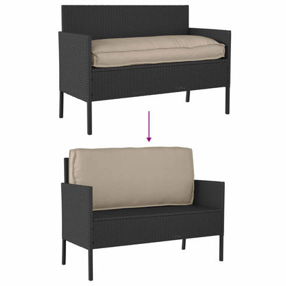 Kussen Taupe 120 x 50 x 12 cm Oxford Stof