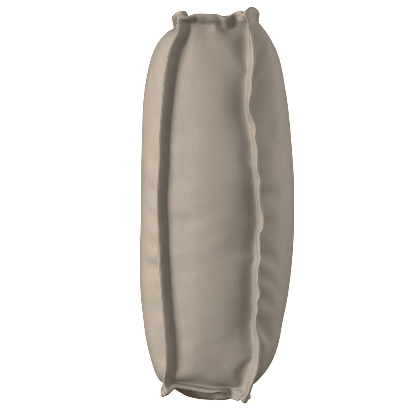 Kussen Taupe 120 x 50 x 12 cm Oxford Stof