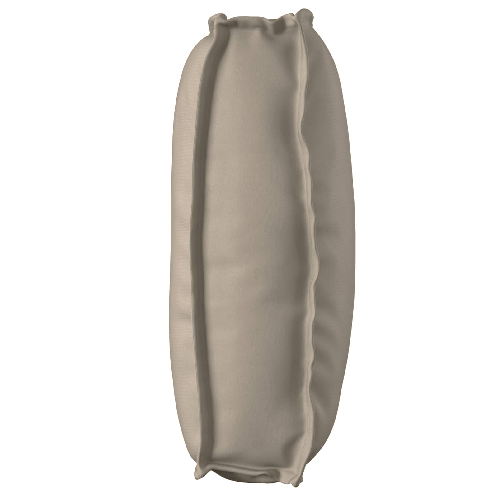 Kussen Taupe 120 x 50 x 12 cm Oxford Stof