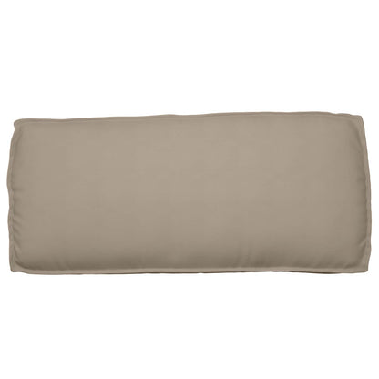 Kussen Taupe 120 x 50 x 12 cm Oxford Stof