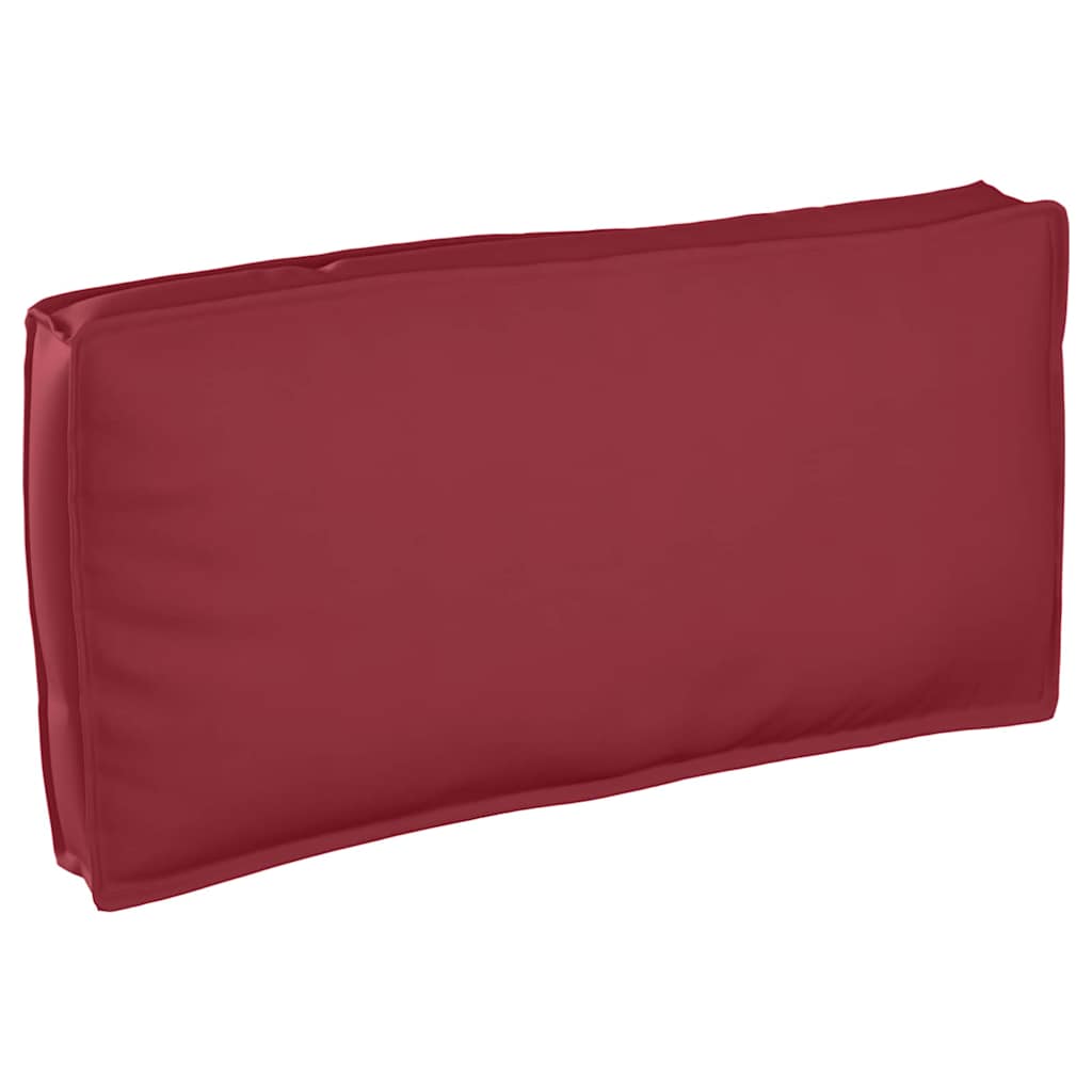 Palletkussen Voor Zitting / Rugleuning 120 X 60 X 12 Cm Wijnrood