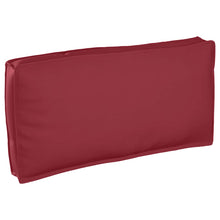 Palletkussen Voor Zitting / Rugleuning 120 X 60 X 12 Cm Wijnrood