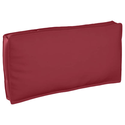 Palletkussen Voor Zitting / Rugleuning 120 X 60 X 12 Cm Wijnrood