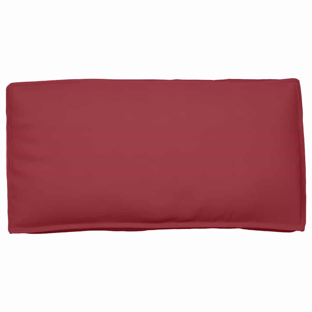 Palletkussen Voor Zitting / Rugleuning 120 X 60 X 12 Cm Wijnrood