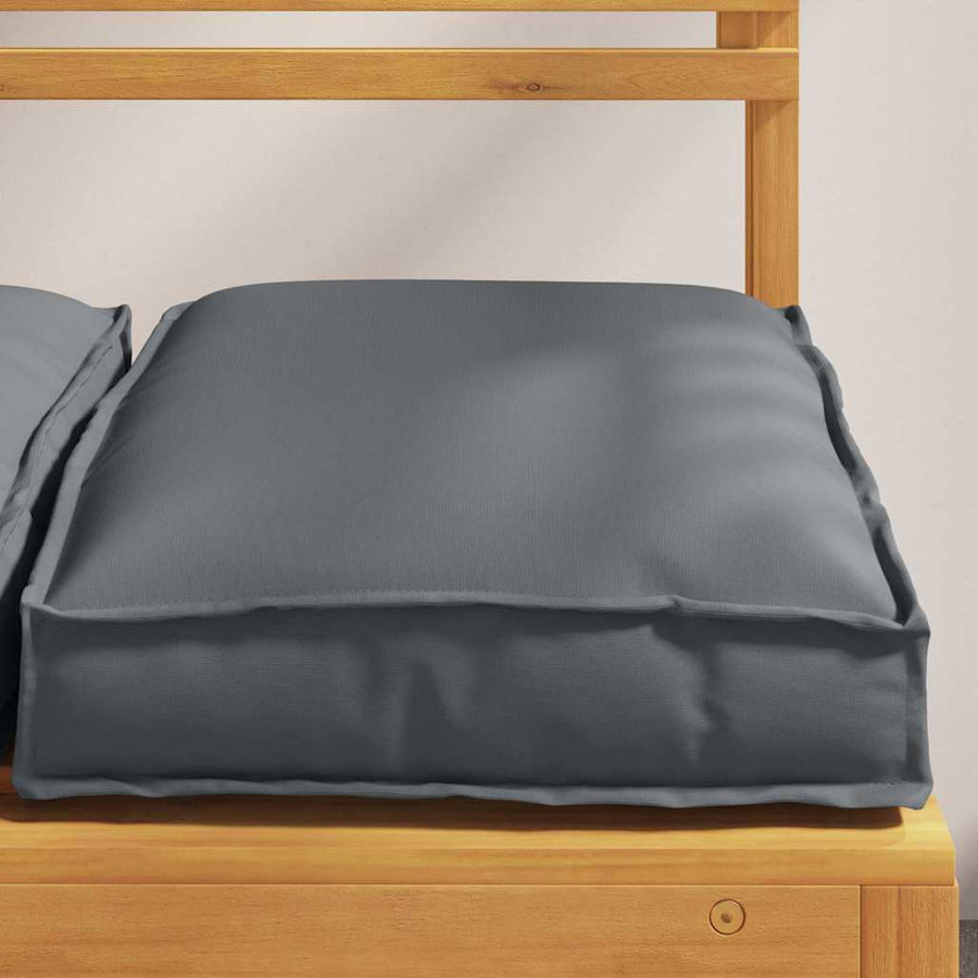 Kussen 2 Pcs 40 X 40 X 8 Cm Oxford Stof Antraciet
