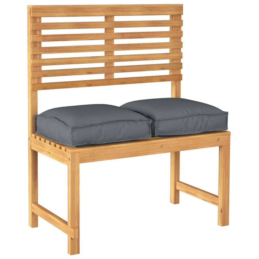 Kussen 2 Pcs 40 X 40 X 8 Cm Oxford Stof Antraciet