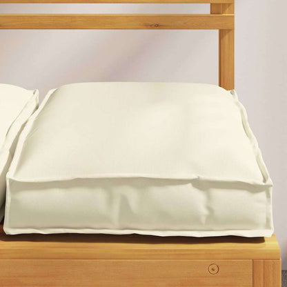 Kussen 2 pcs Crème 40 x 40 x 8 cm Oxford Stof