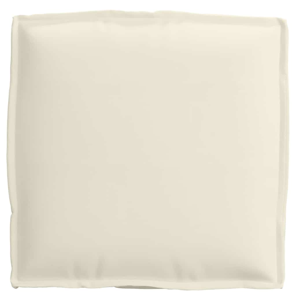 Kussen 2 pcs Crème 40 x 40 x 8 cm Oxford Stof