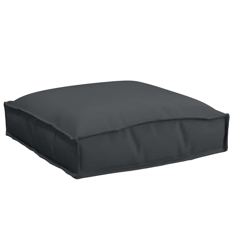 Palletkussen Voor Zitting 2 Pcs 40 X 40 X 8 Cm Zwart