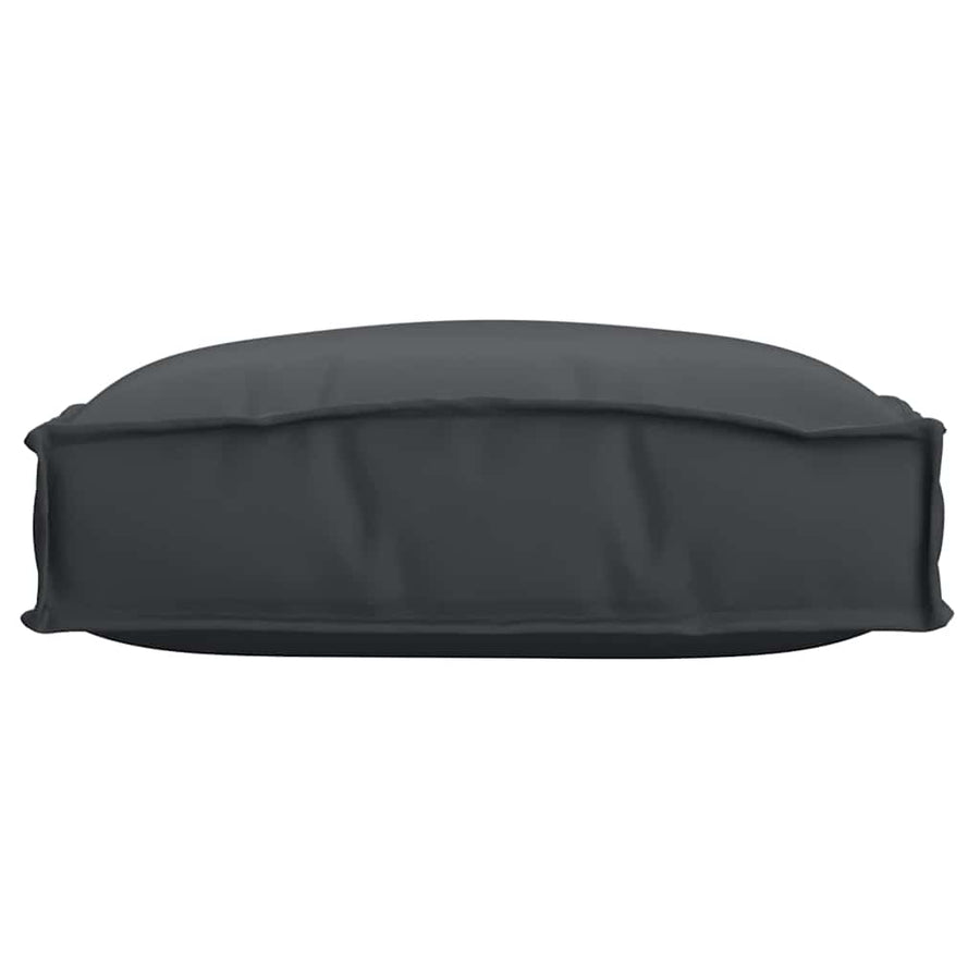 Palletkussen Voor Zitting 2 Pcs 40 X 40 X 8 Cm Zwart