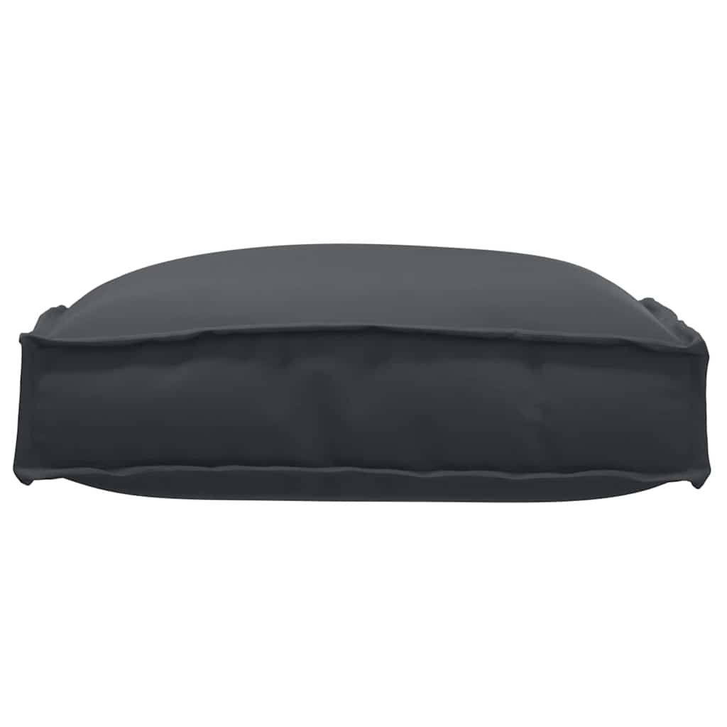 Palletkussen Voor Zitting 2 Pcs 40 X 40 X 8 Cm Zwart