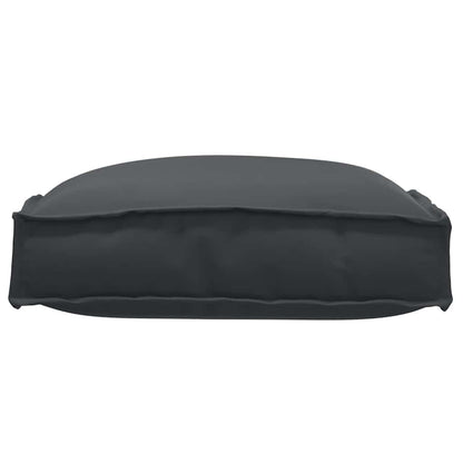 Palletkussen Voor Zitting 2 Pcs 40 X 40 X 8 Cm Zwart