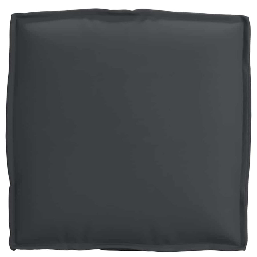 Palletkussen Voor Zitting 2 Pcs 40 X 40 X 8 Cm Zwart