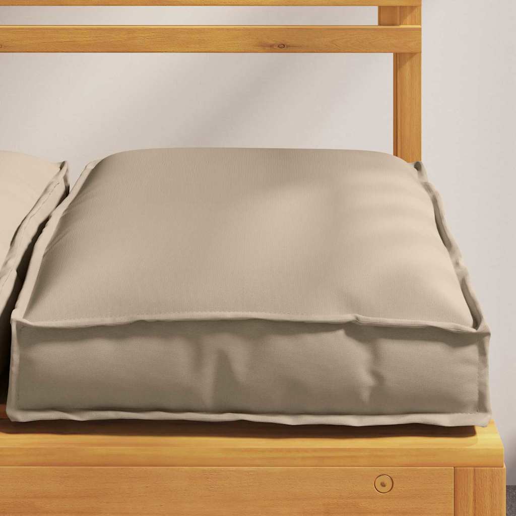 Palletkussen Voor Zitting 2 Pcs 40 X 40 X 8 Cm Taupe