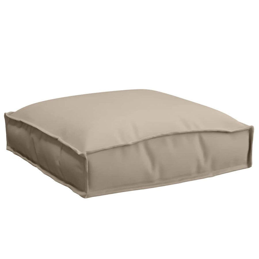 Palletkussen Voor Zitting 2 Pcs 40 X 40 X 8 Cm Taupe
