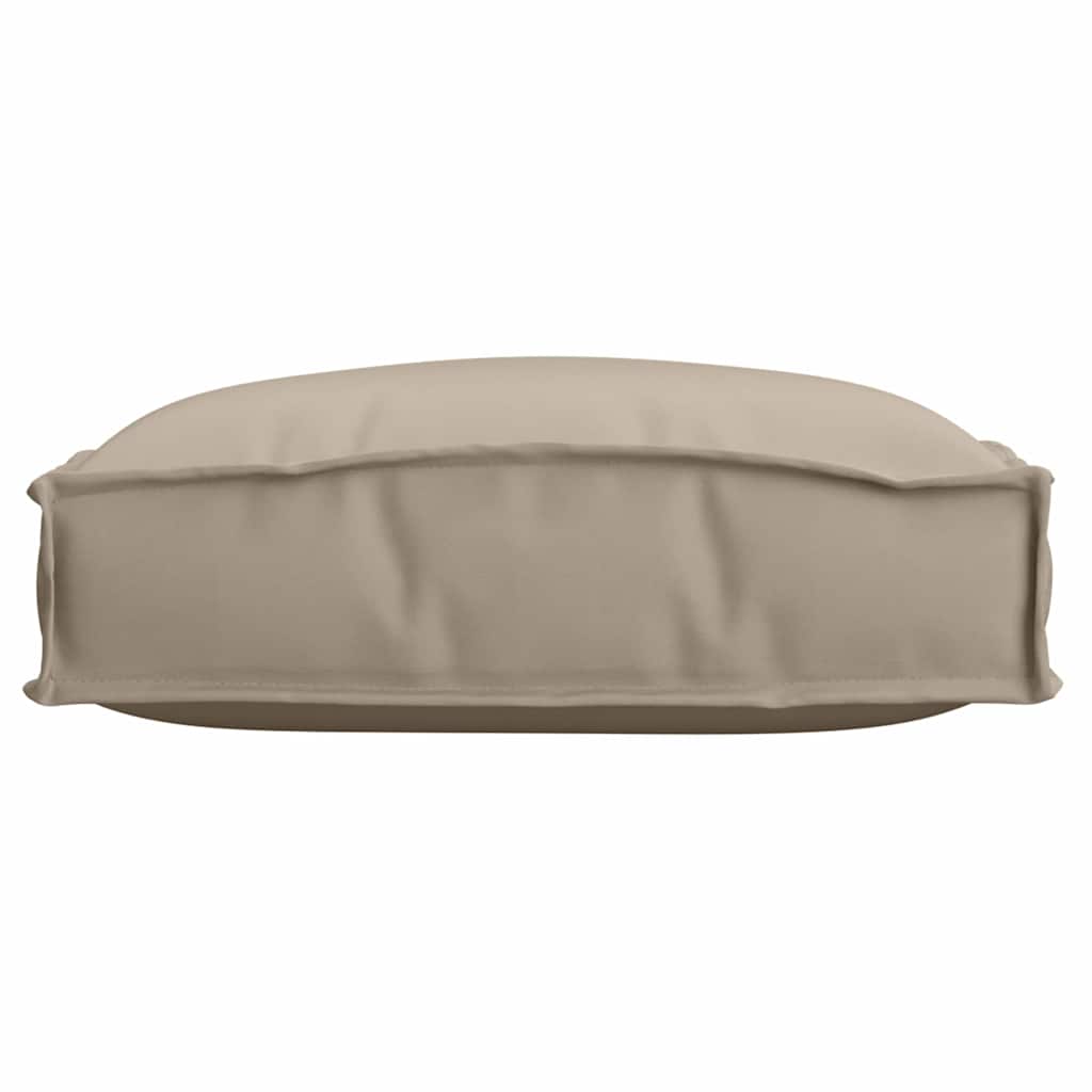 Palletkussen Voor Zitting 2 Pcs 40 X 40 X 8 Cm Taupe