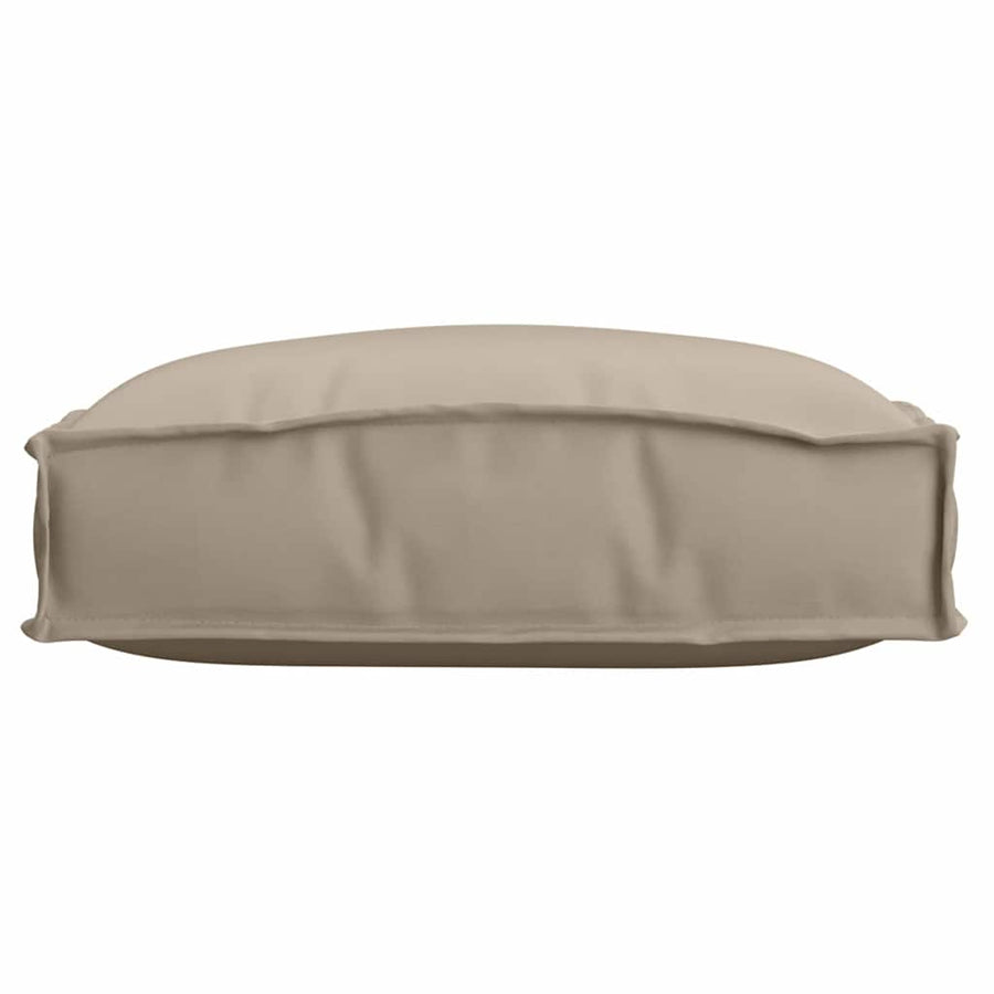 Palletkussen Voor Zitting 2 Pcs 40 X 40 X 8 Cm Taupe