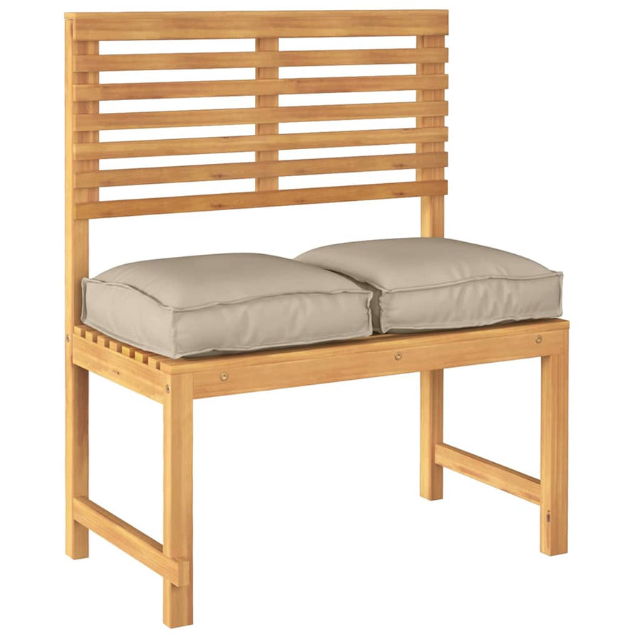 Palletkussen Voor Zitting 2 Pcs 40 X 40 X 8 Cm Taupe