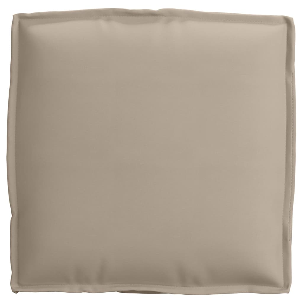 Palletkussen Voor Zitting 2 Pcs 40 X 40 X 8 Cm Taupe