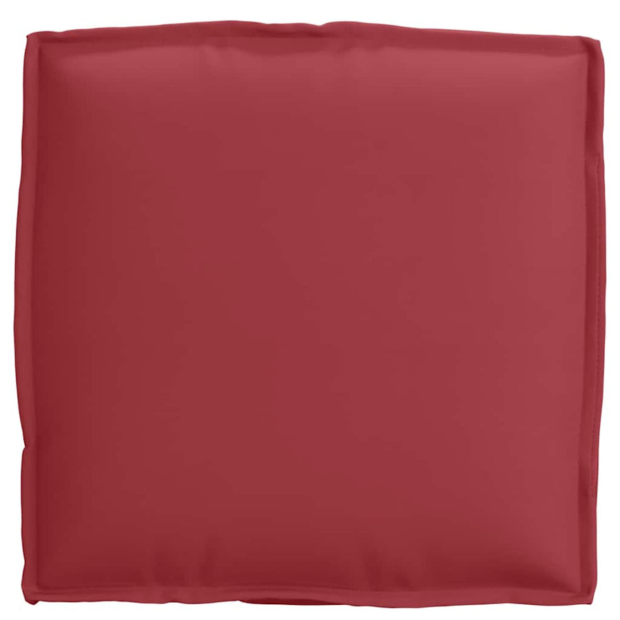 Kussen 2 Pcs 40 X 40 X 8 Cm Oxford Stof Wijnrood