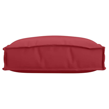 Kussen 4 pcs Wijnrood 40 x 40 x 8 cm Oxford Stof