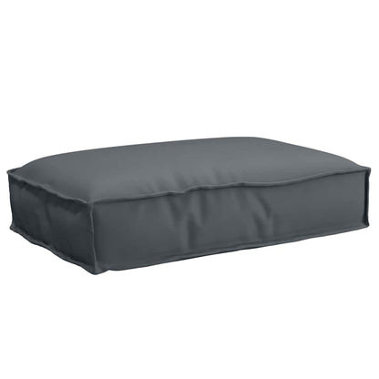 Palletkussen Voor Zitting 60 X 40 X 8 Cm Oxford Stof Antraciet