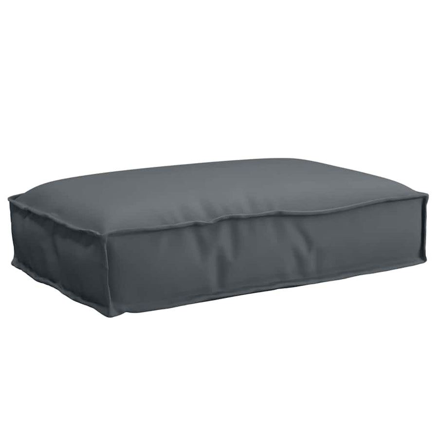 Palletkussen Voor Zitting 60 X 40 X 8 Cm Oxford Stof Antraciet
