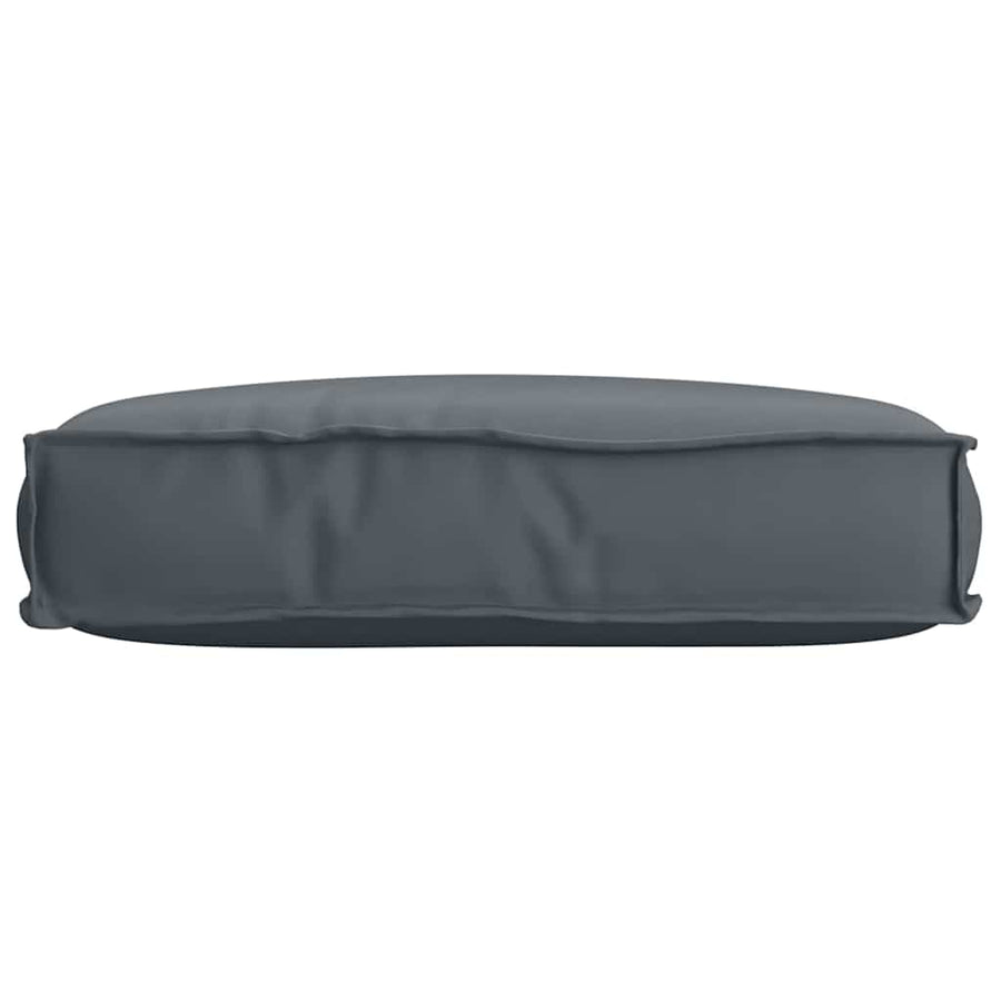 Palletkussen Voor Zitting 60 X 40 X 8 Cm Oxford Stof Antraciet
