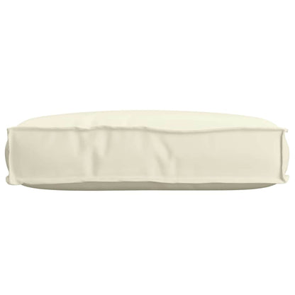 Palletkussen Voor Zitting 60 X 40 X 8 Cm Oxford Stof Crème