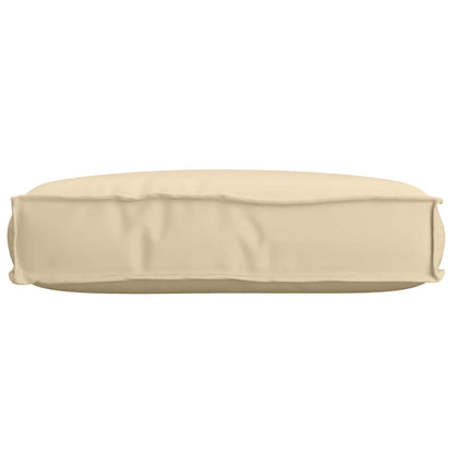 Kussen Beige 60 x 40 x 8 cm Oxford Stof