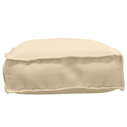 Kussen Beige 60 x 40 x 8 cm Oxford Stof