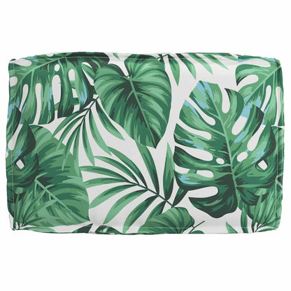Palletkussen Voor Zitting Bloemen 60 X 40 X 8 Cm Bladpatroon