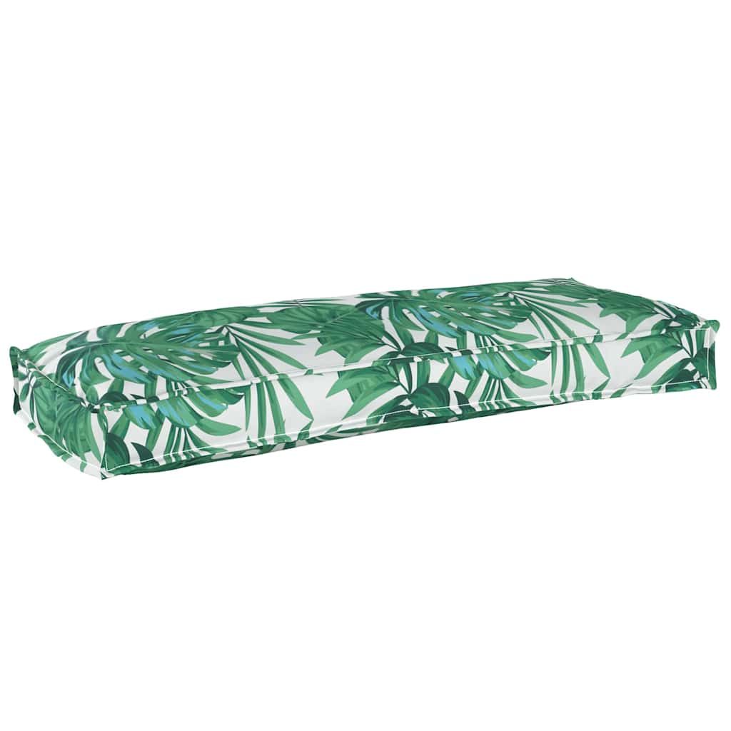 Palletkussen Voor Bank 100 X 40 X 8 Cm Oxford Stof Bladpatroon