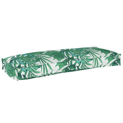 Palletkussen Voor Bank 100 X 40 X 8 Cm Oxford Stof Bladpatroon