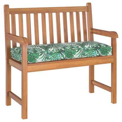 Palletkussen Voor Bank 100 X 40 X 8 Cm Oxford Stof Bladpatroon