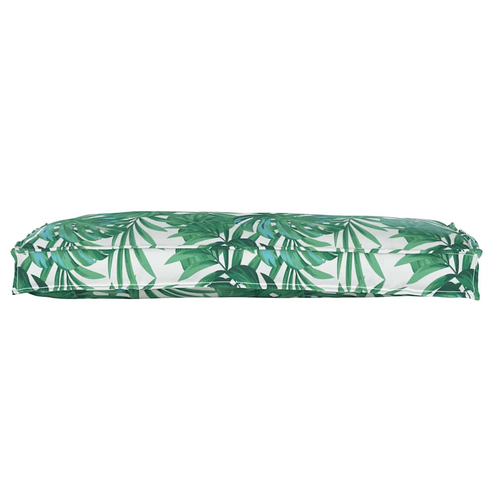 Palletkussen Voor Bank 100 X 40 X 8 Cm Oxford Stof Bladpatroon