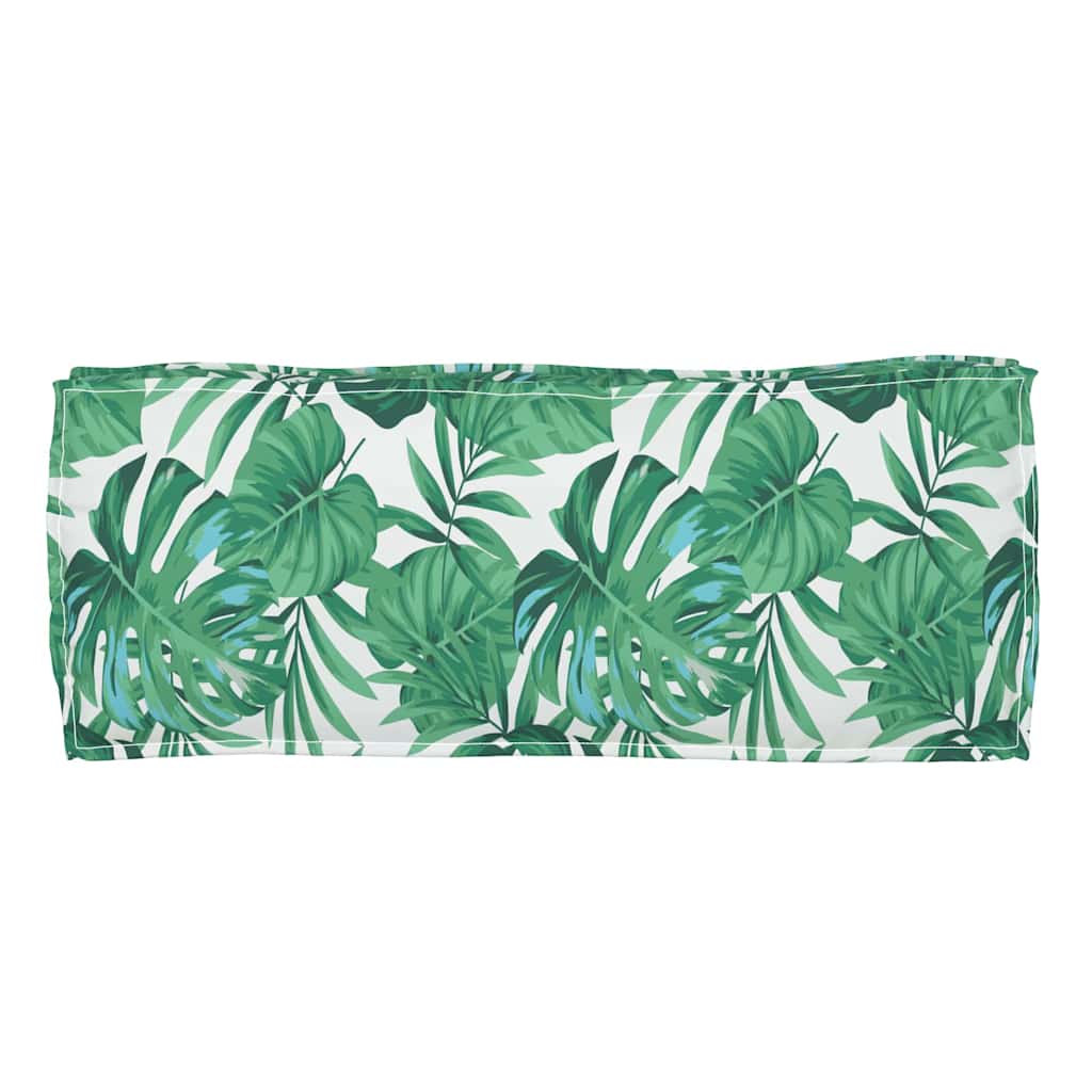 Palletkussen Voor Bank 100 X 40 X 8 Cm Oxford Stof Bladpatroon