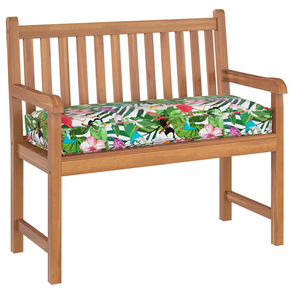 Palletkussen Voor Bank Multikleur 110 X 40 X 8 Cm Oxford Stof Tropisch jungle