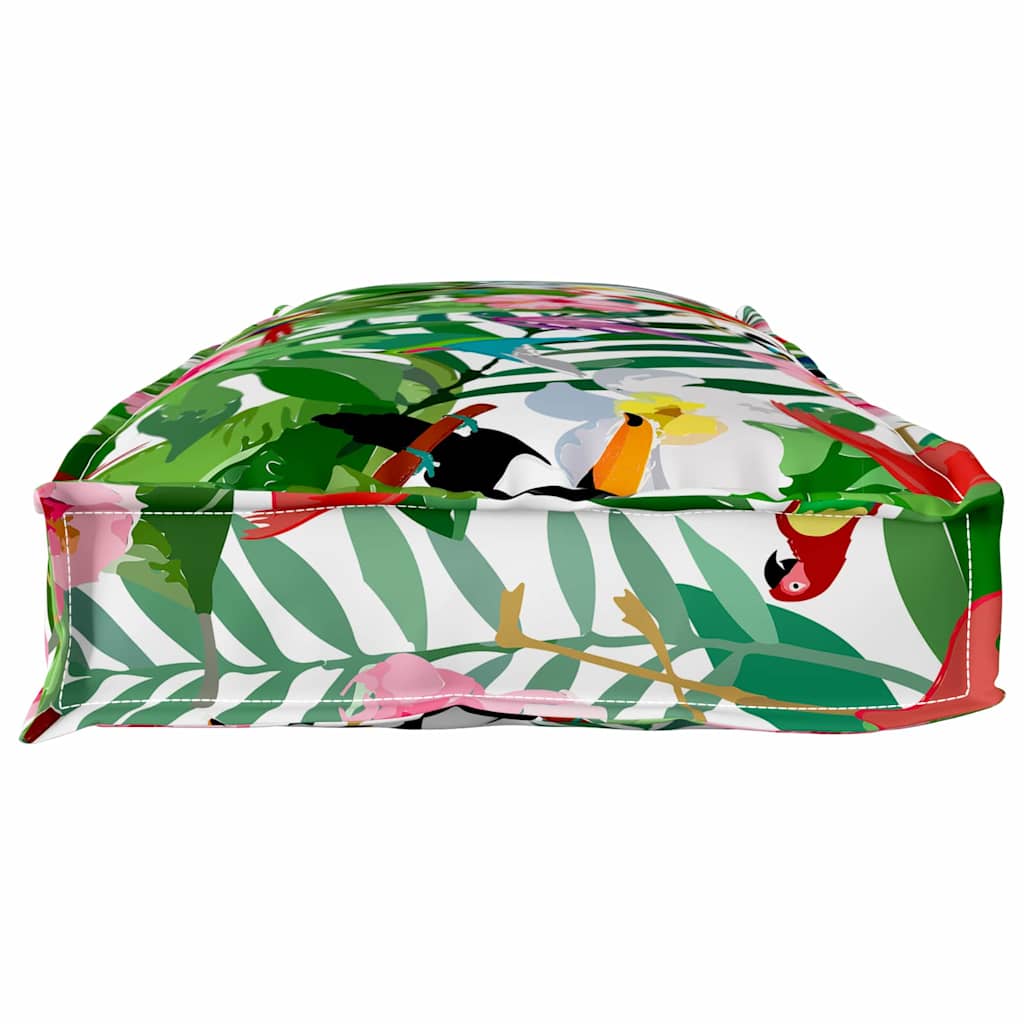 Palletkussen Voor Bank Multikleur 110 X 40 X 8 Cm Oxford Stof Tropisch jungle