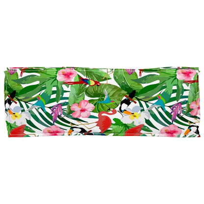 Palletkussen Voor Bank Multikleur 110 X 40 X 8 Cm Oxford Stof Tropisch jungle