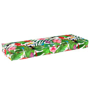 Palletkussen 120x40x8 cm tropisch jungle Oxford stof