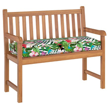 Palletkussen Voor Bank Multikleur 120 X 40 X 8 Cm Oxford Stof Tropisch jungle