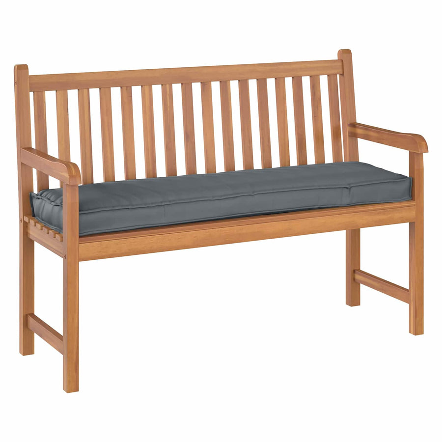 Kussen Oxford Stof Antraciet 140 x 40 x 8 cm