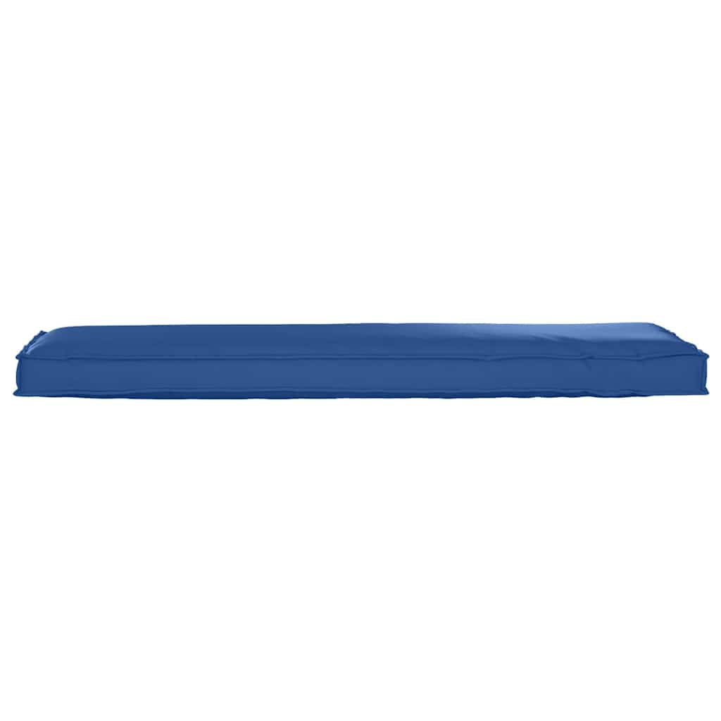 Palletkussen Voor Bank 140 X 40 X 8 Cm Oxford Stof koningsblauw